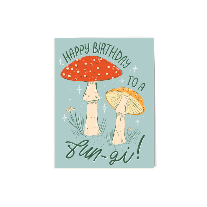 Happy Birthday to a Fun-gi Card
