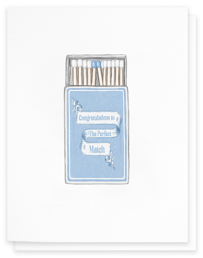 Perfect Match, Wedding Greeting Card