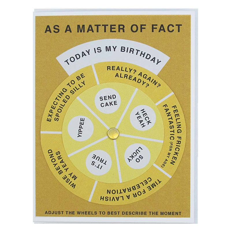 Today is My Birthday