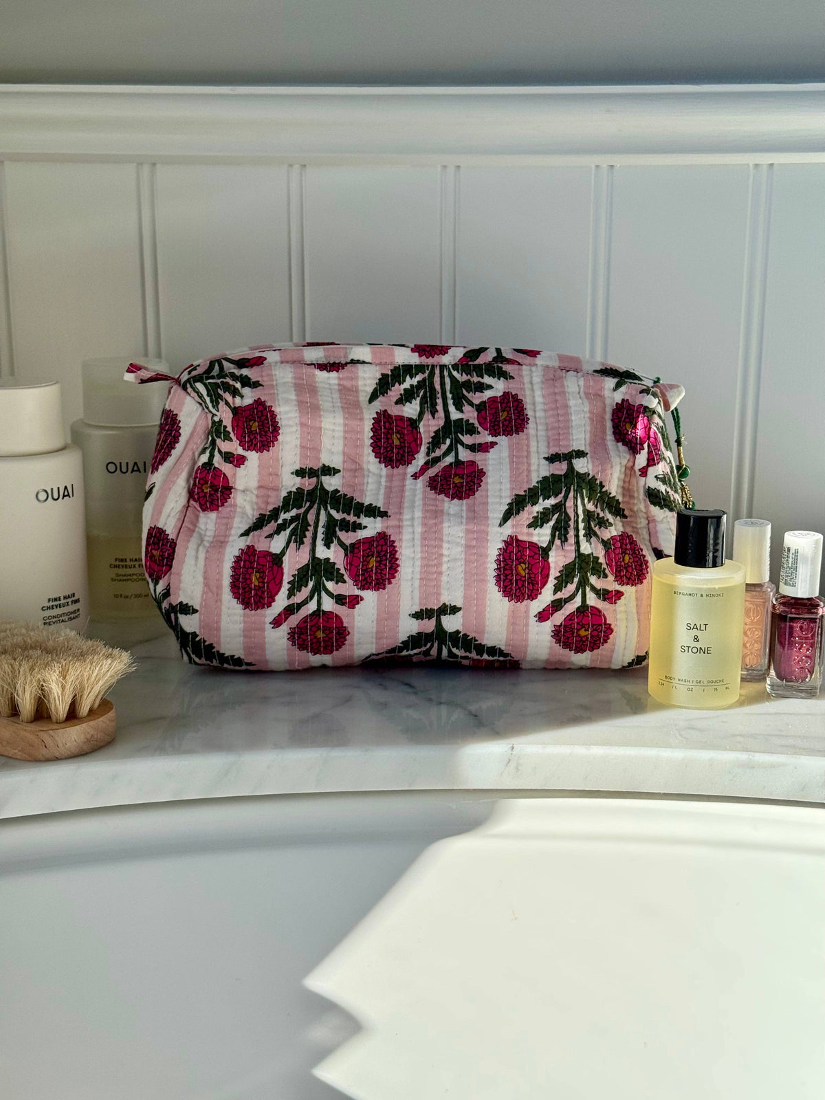 Fushia Fun Cosmetic Bag