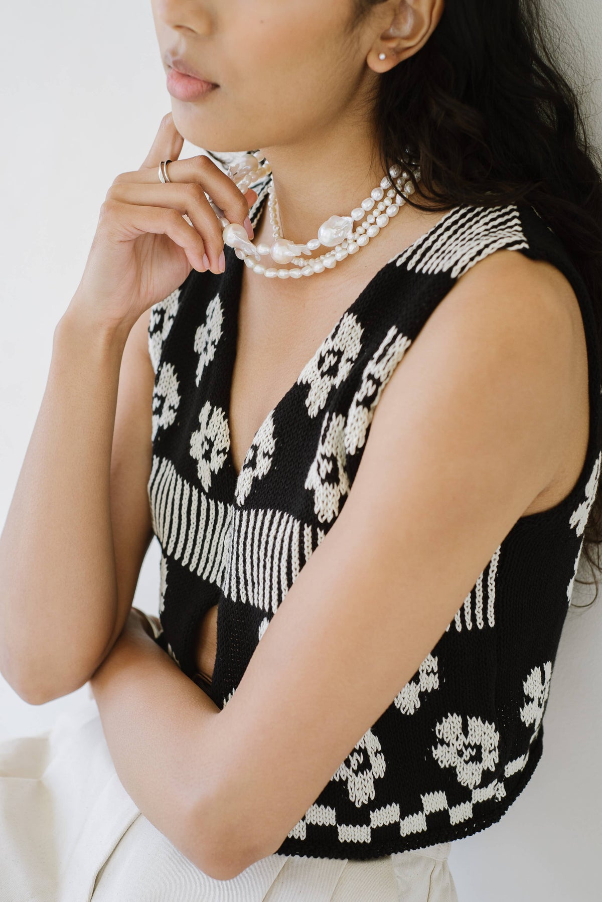 Rice Pearl Necklace