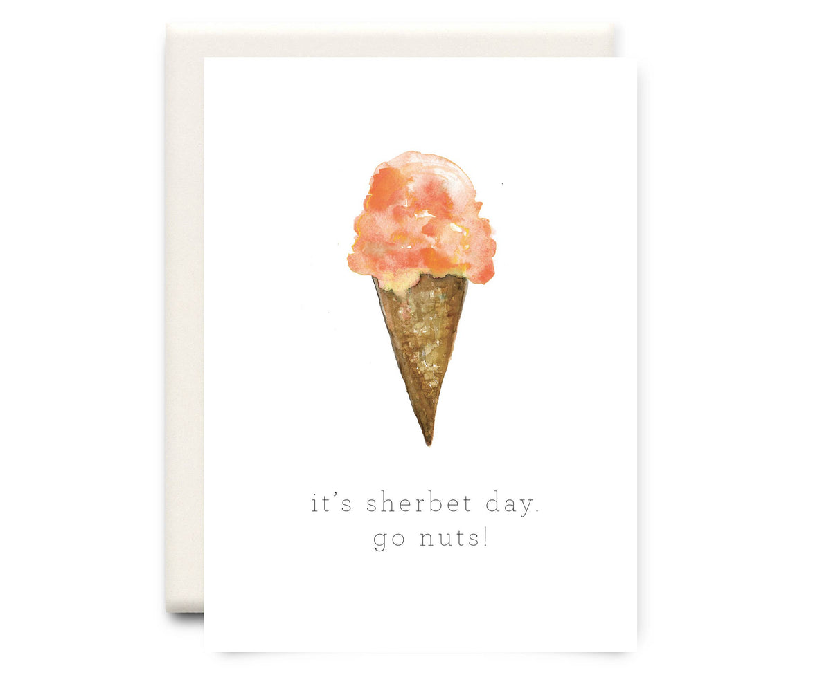 Sherbet Day  | Birthday Greeting Card