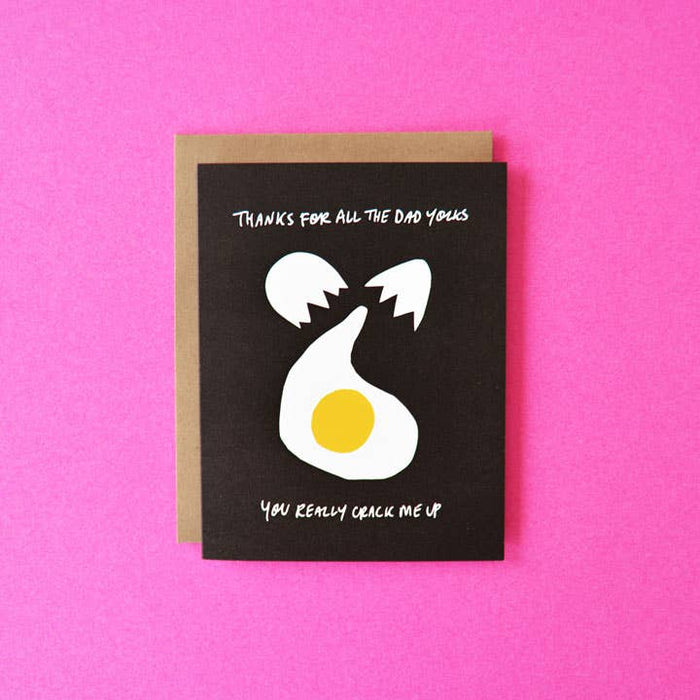 Dad Yolks - Greeting Card