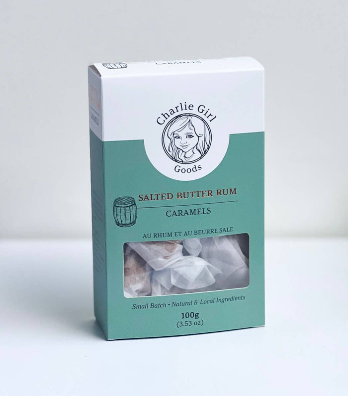Salted Butter Rum Caramels