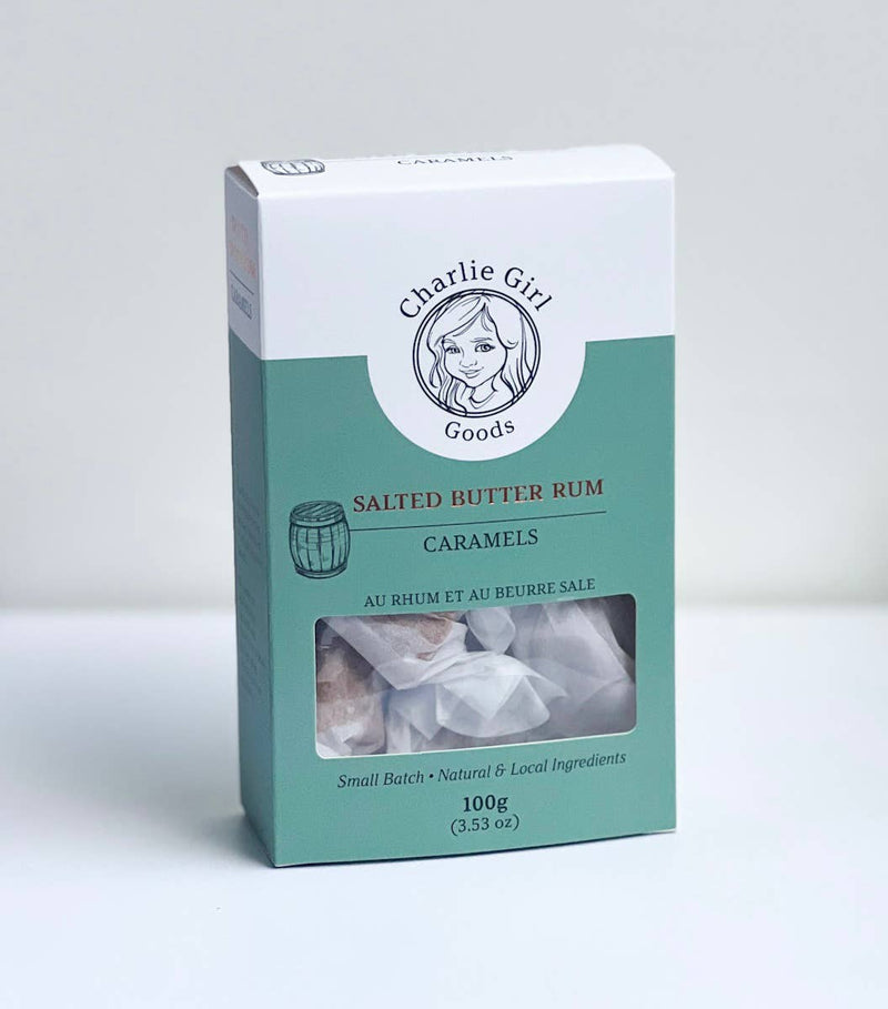 Salted Butter Rum Caramels
