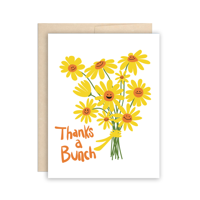 Thanks a Bunch - Thank You Card