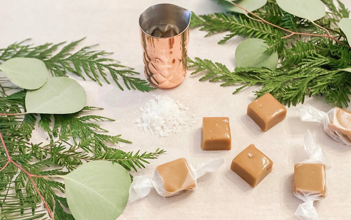 Salted Butter Rum Caramels