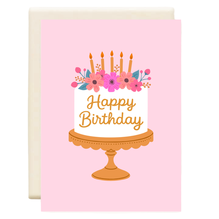 HBD Cake Pink
