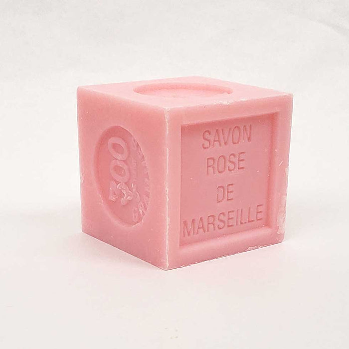 Perfumed Marseille soap block - 300g - La Licorne: 300g / Rose
