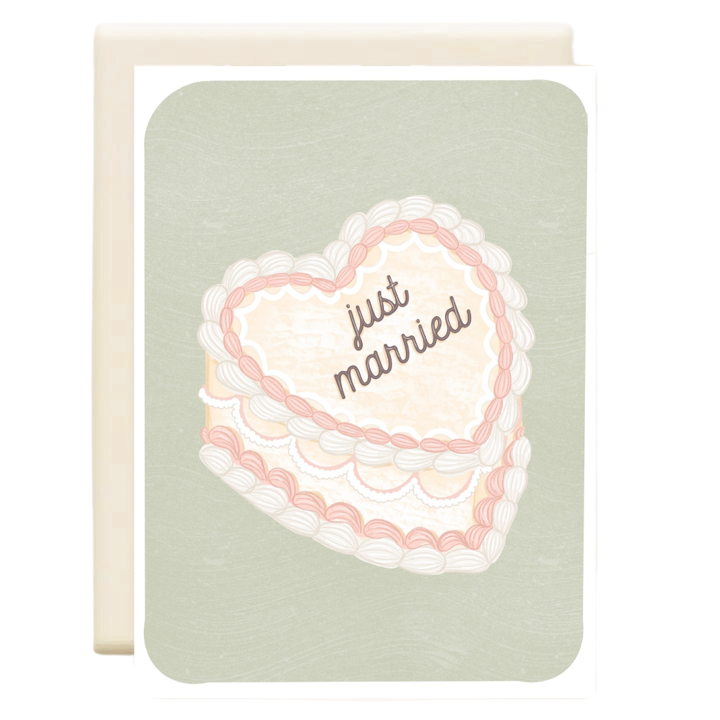 Just Married | Wedding Greeting Card