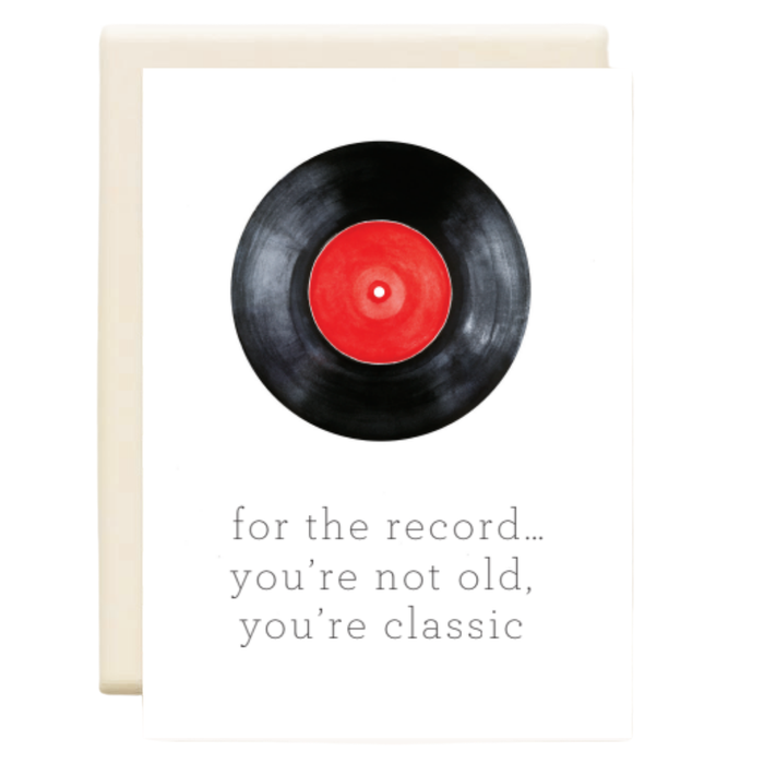 Record | Birthday Greeting Card