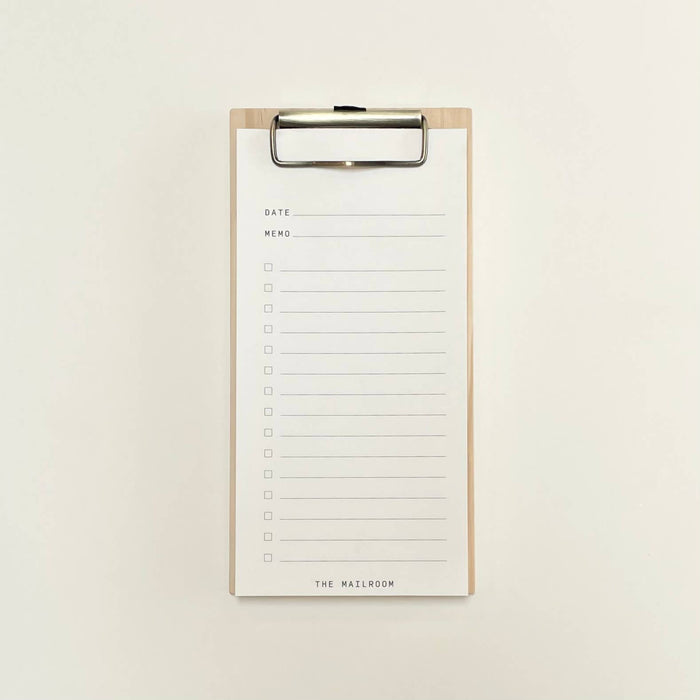 Mini Checklist Clipboard