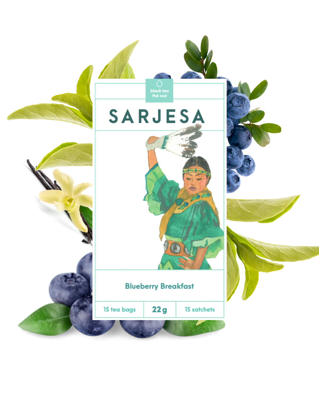 Blueberry Breakfast Tea | Full-Bodied Black Tea