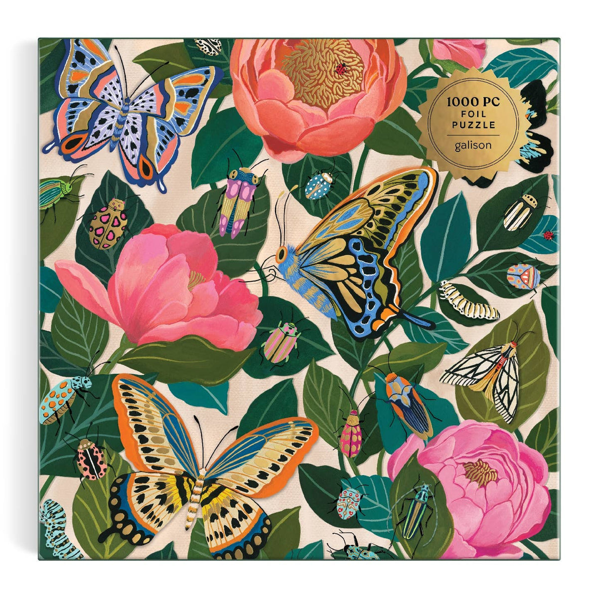 Between the Blooms 1000 Piece Foil Puzzle