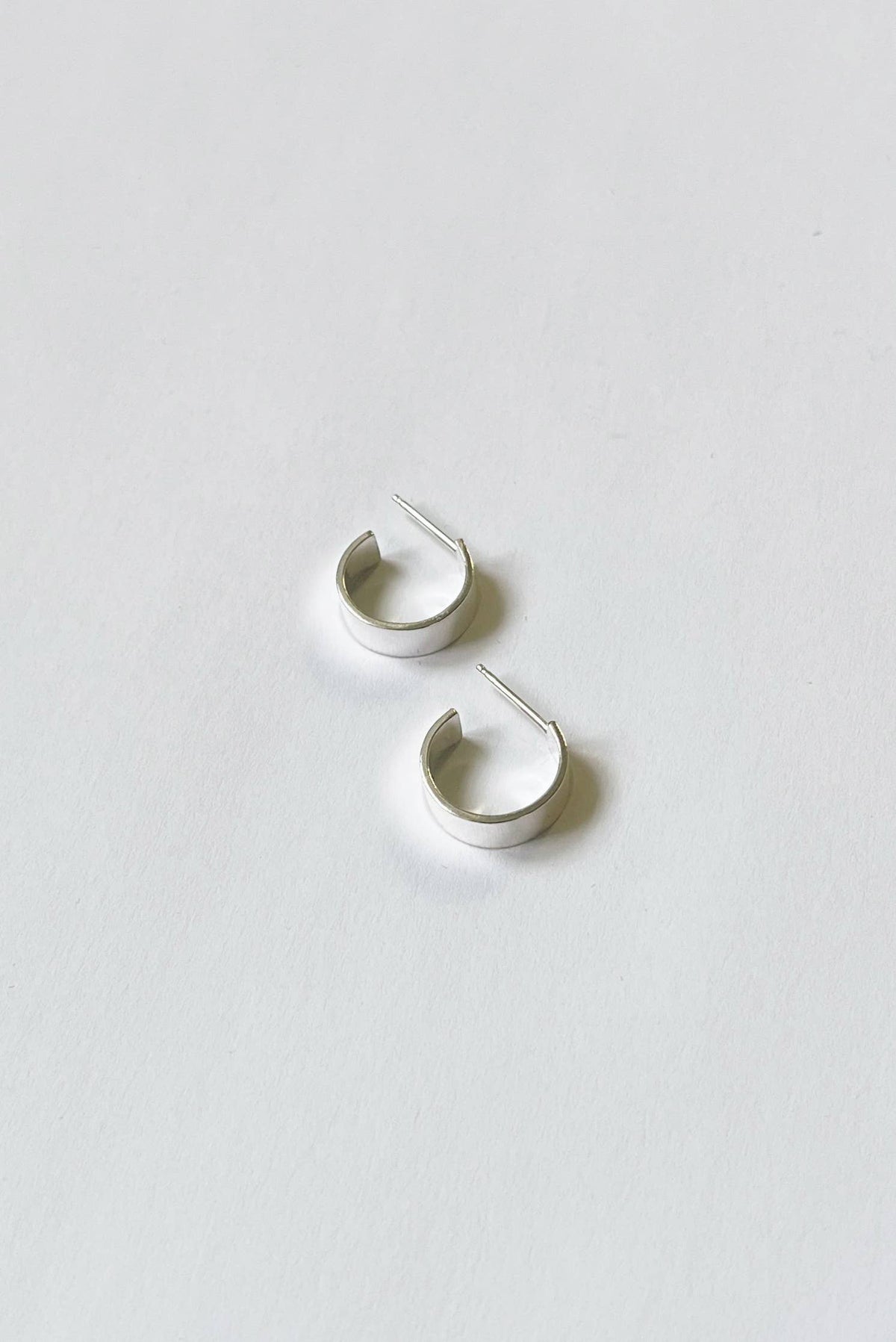 Merit Hoops: Sterling Silver