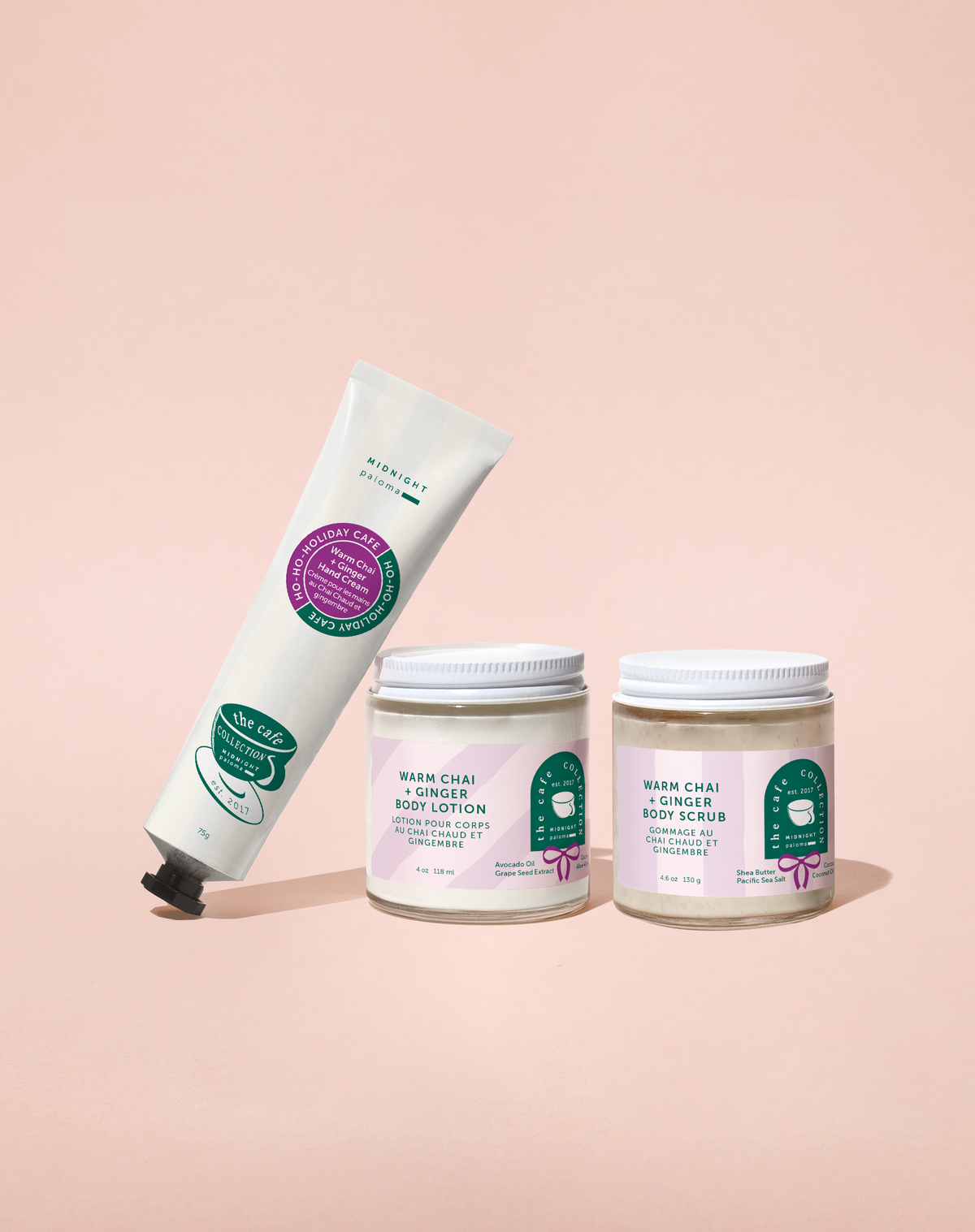 Christmas Gift Sets | Warm Chai + Ginger Trio