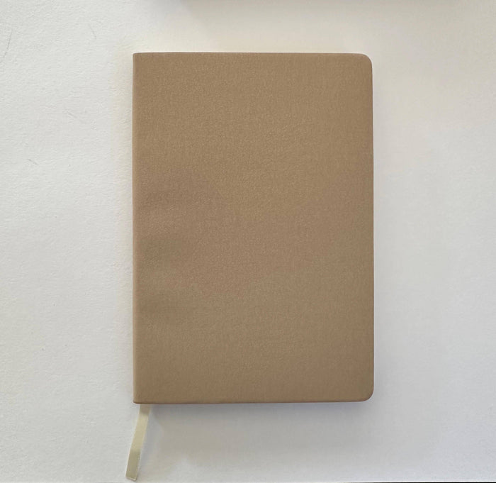 Brown Vegan Leather Notebooks
