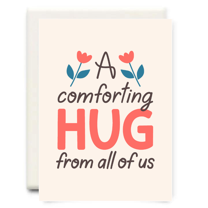 Comforting Hug Cream | Sympathy Greeting Card