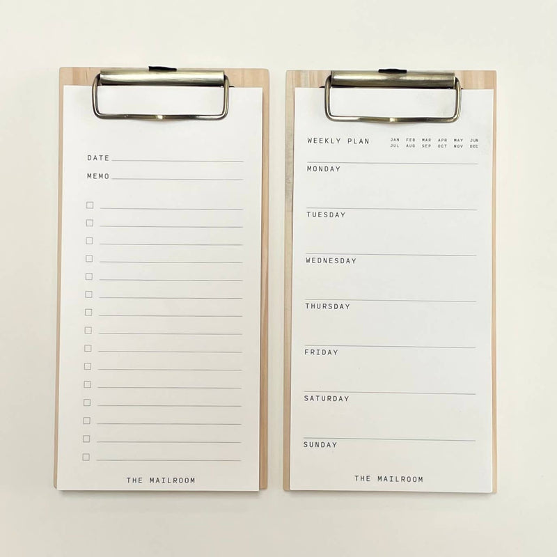 Mini Checklist Clipboard
