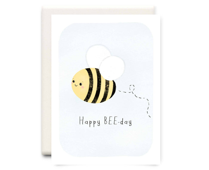 Happy Bee-Day | Birthday Greeting Card