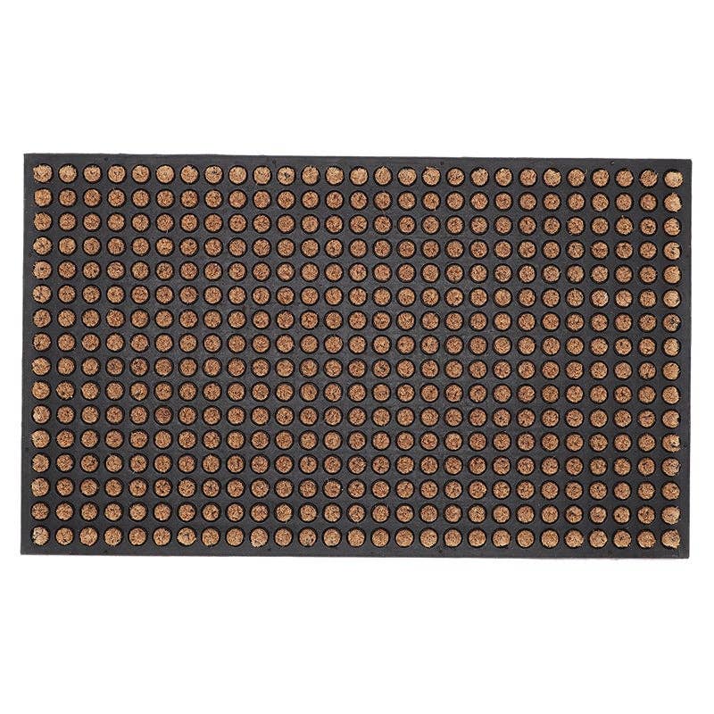 Polkadot Doormat Rubber/Coco