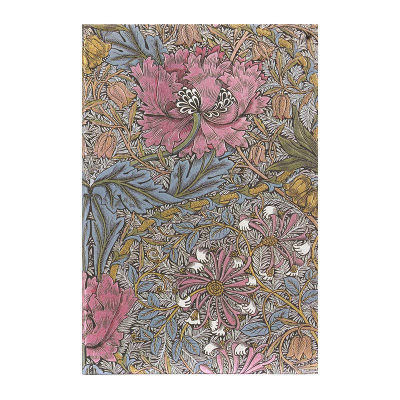 Morris Pink Honeysuckle Mini Hardcover Address Book
