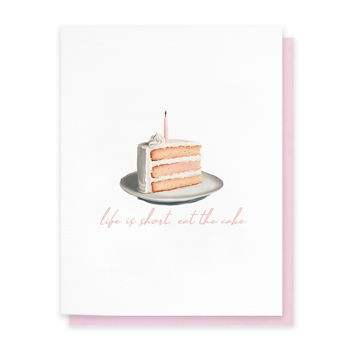 Eat The Cake, Birthday Card