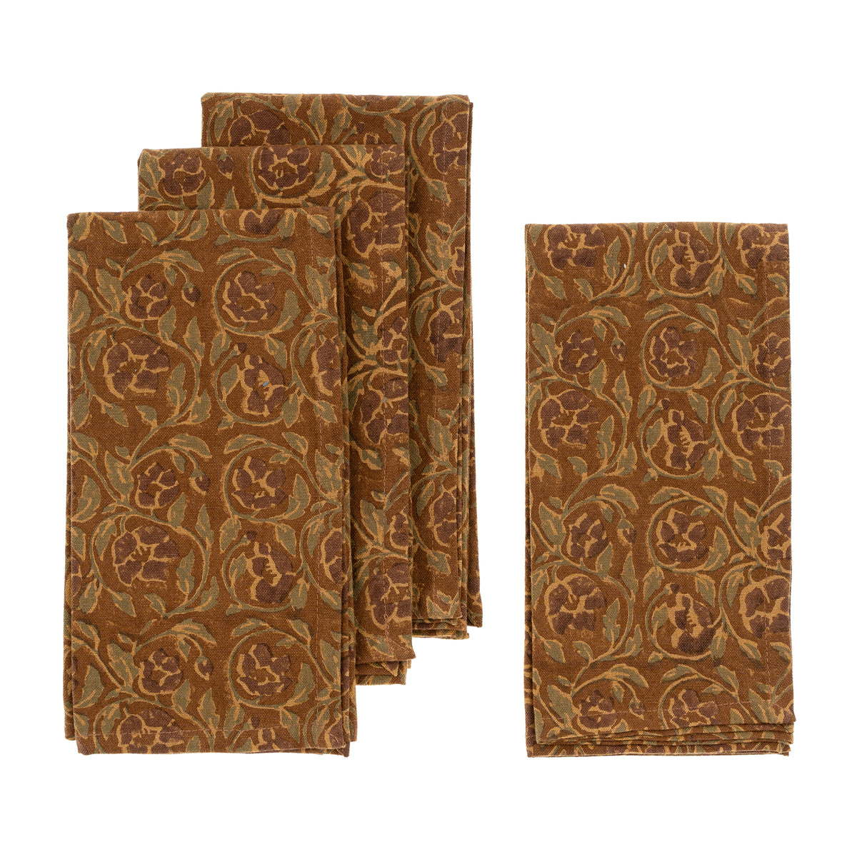 Mayur Block Print Napkins - Set of 2