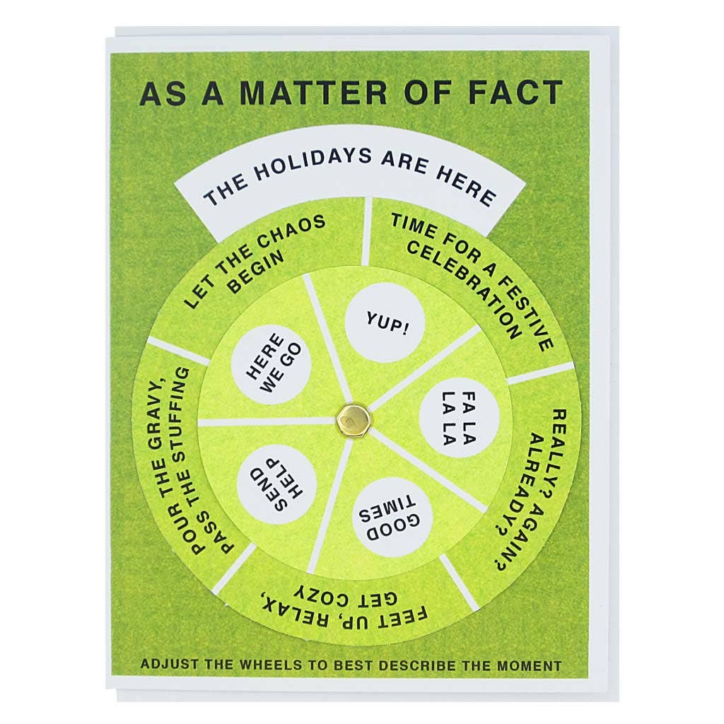 The Holidays are Here