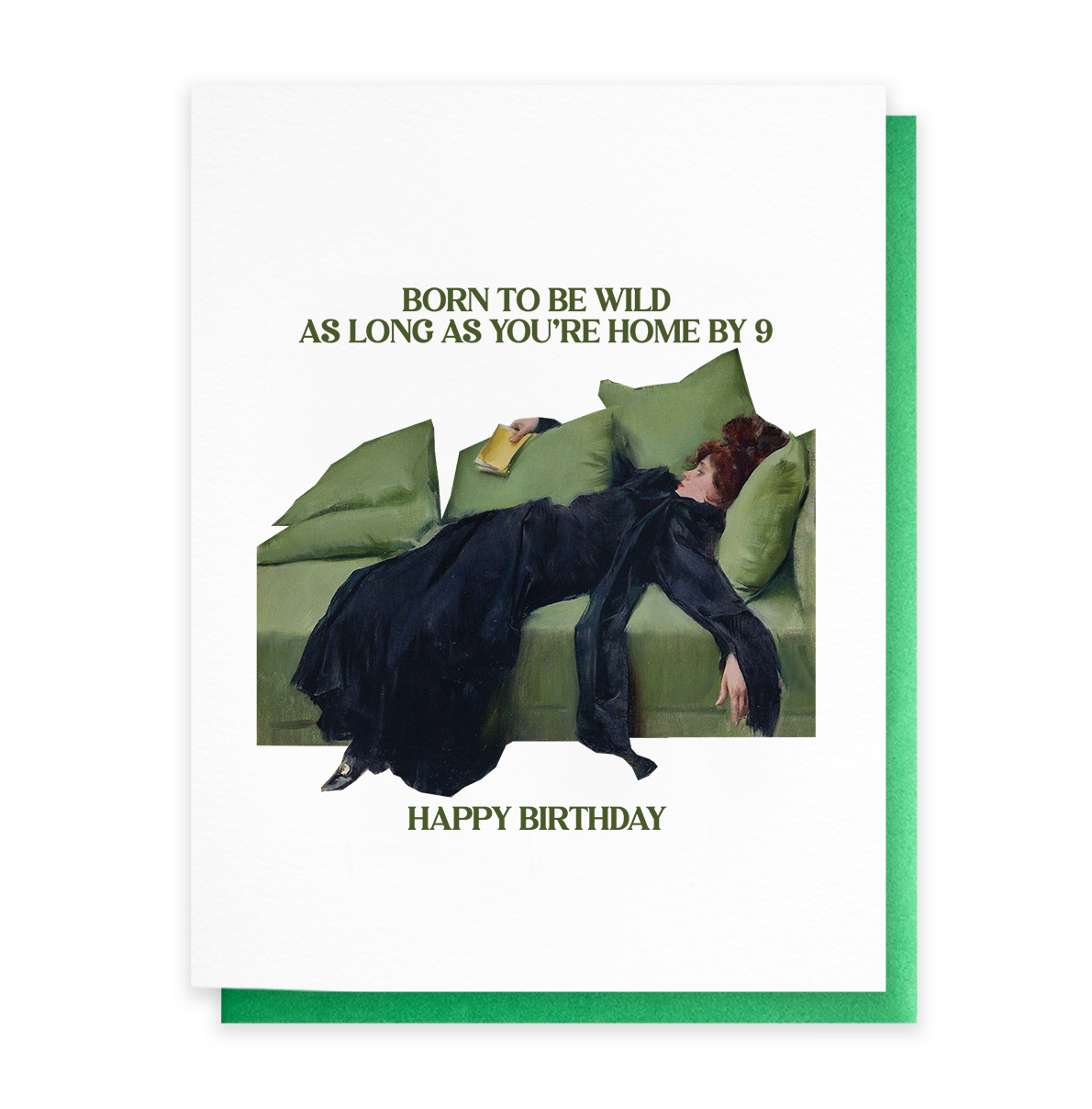 Born To Be Wild, Funny Birthday  Card
