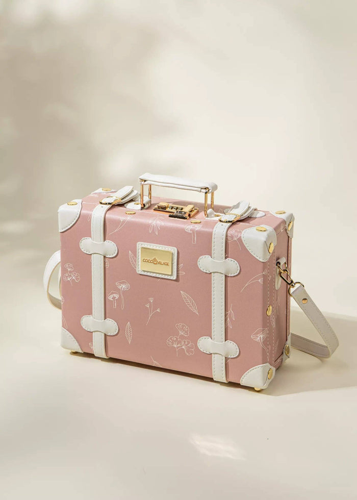 Vegan Leather Play Suitcase - Petunia