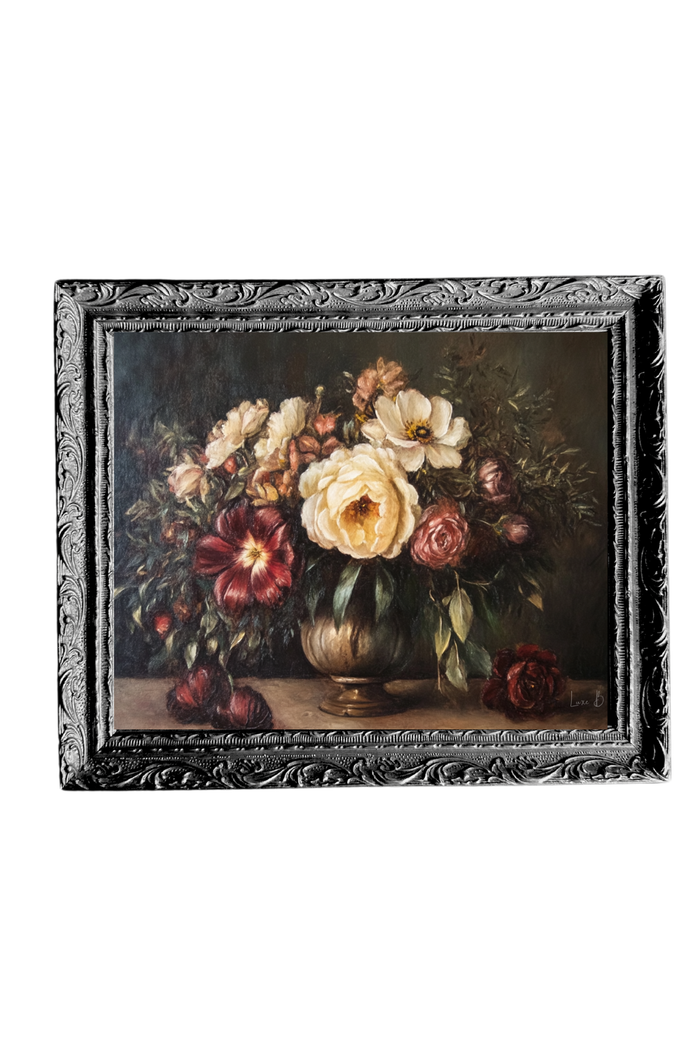 Vintage Floral Bouquet Art