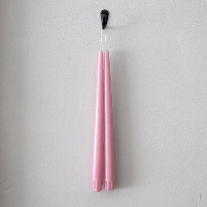 Blush Taper Candles - Pair