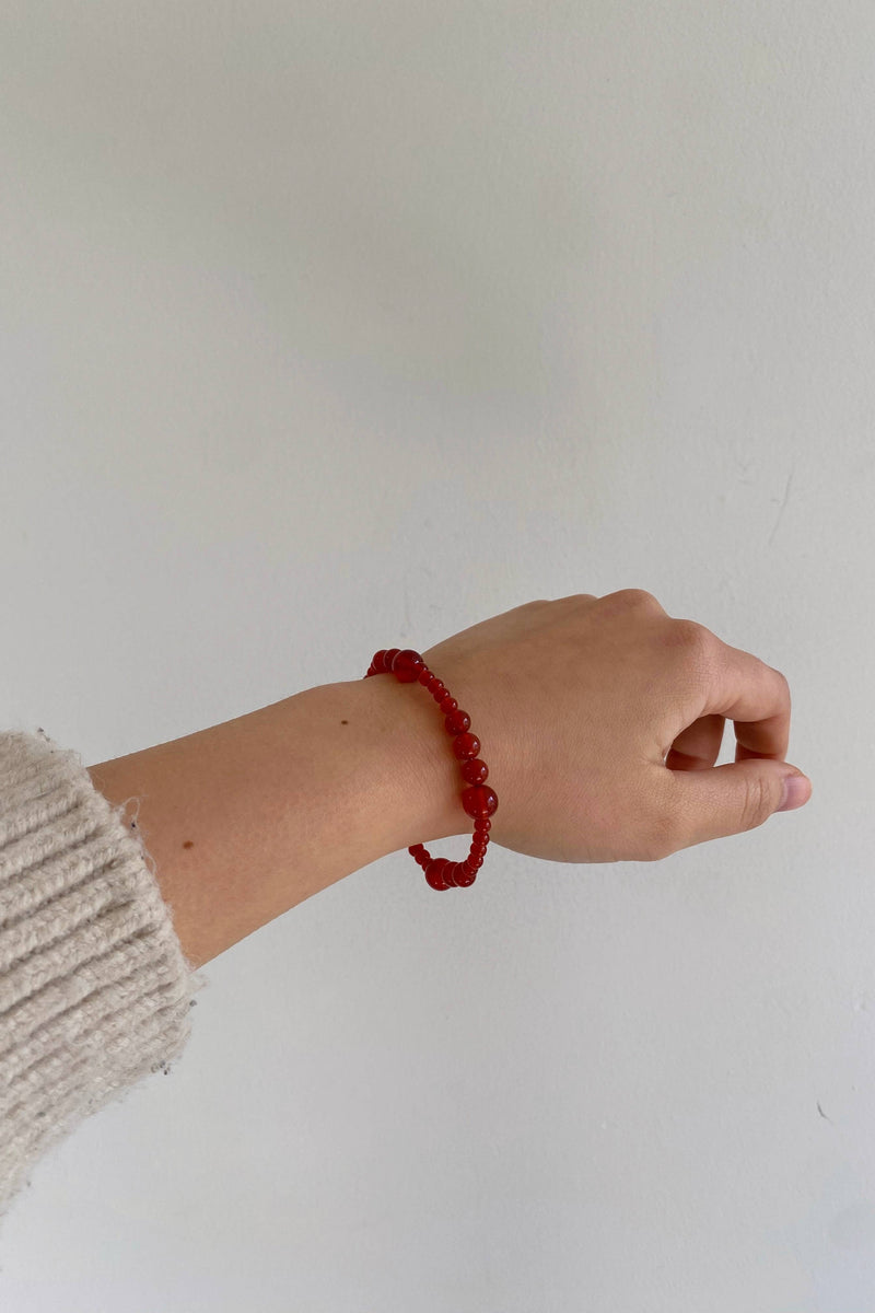 Avery Bracelet - Carnelian