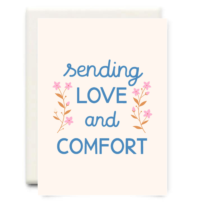 Love And Comfort Sympathy Card