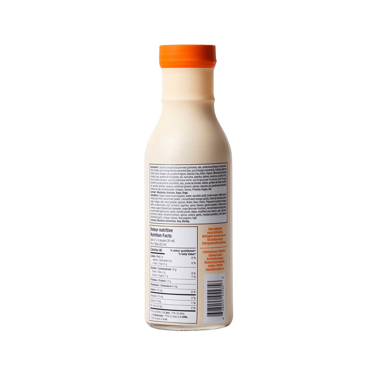 "Au pied de cochon" Maple BBQ sauce