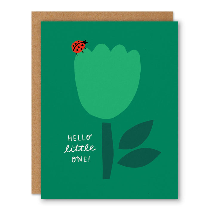 Little Ladybug - New Baby Card