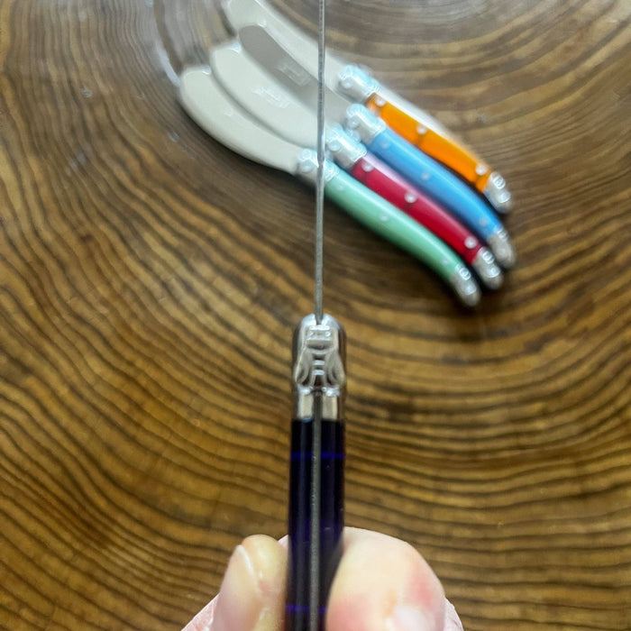 Laguiole ® Butter knife, French Blue