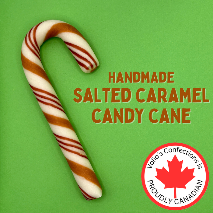 Salted Caramel Jumbo Handmade Candy Cane