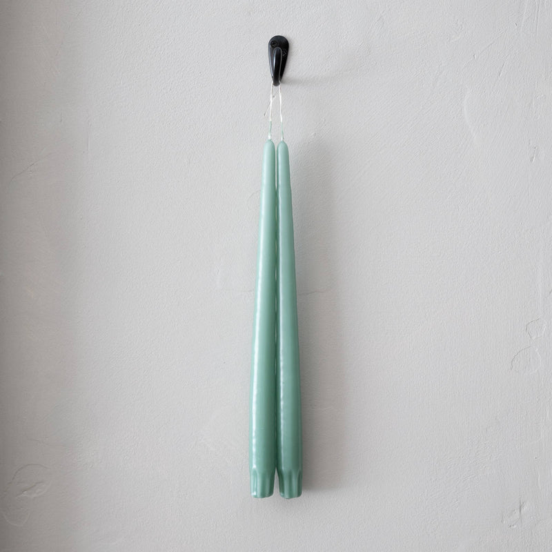 Sage Taper Candles - Pair