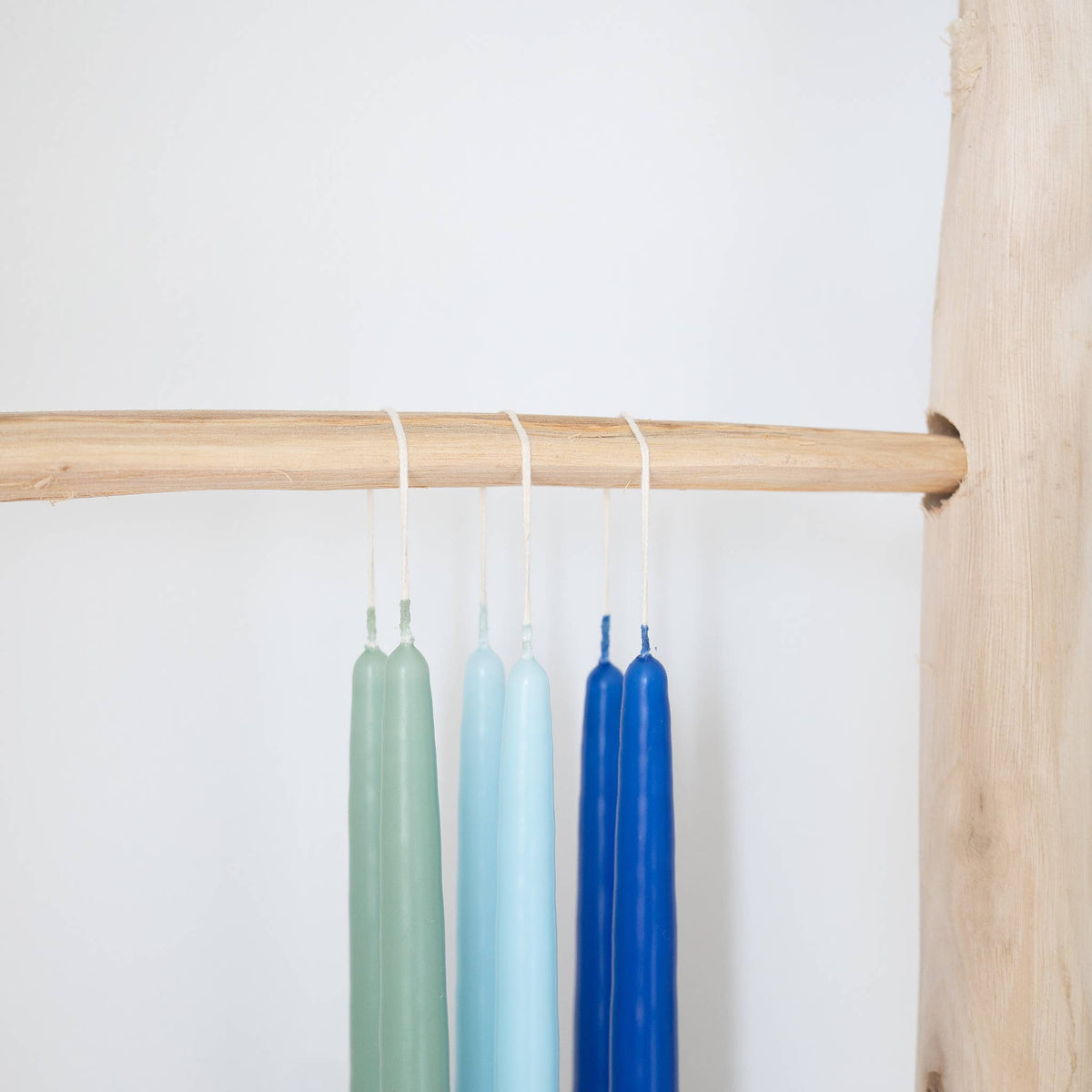 Sage Taper Candles - Pair