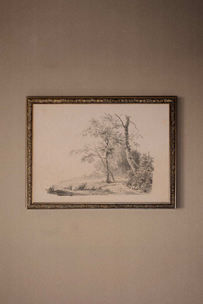ESQUISSE DU PASSÉ: canvas art print
