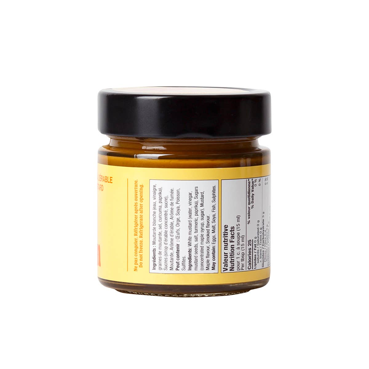"Au pied de cochon" smoked maple baseball mustard