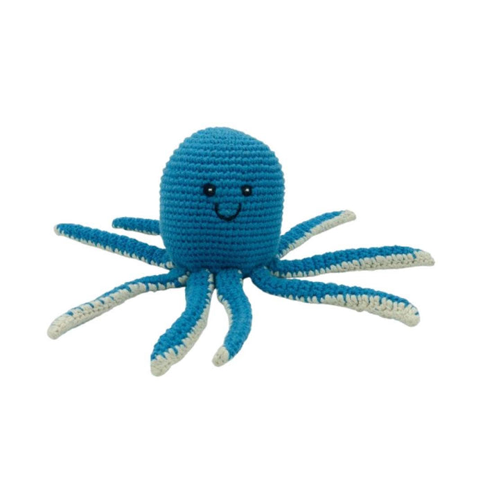 Octopus Rattle - Blue