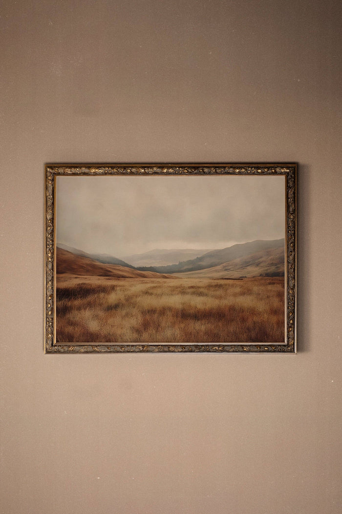 RÊVE DE TERRE: canvas  art print