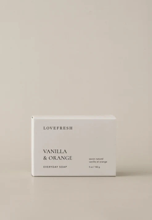 Vanilla & Orange Bar Soap
