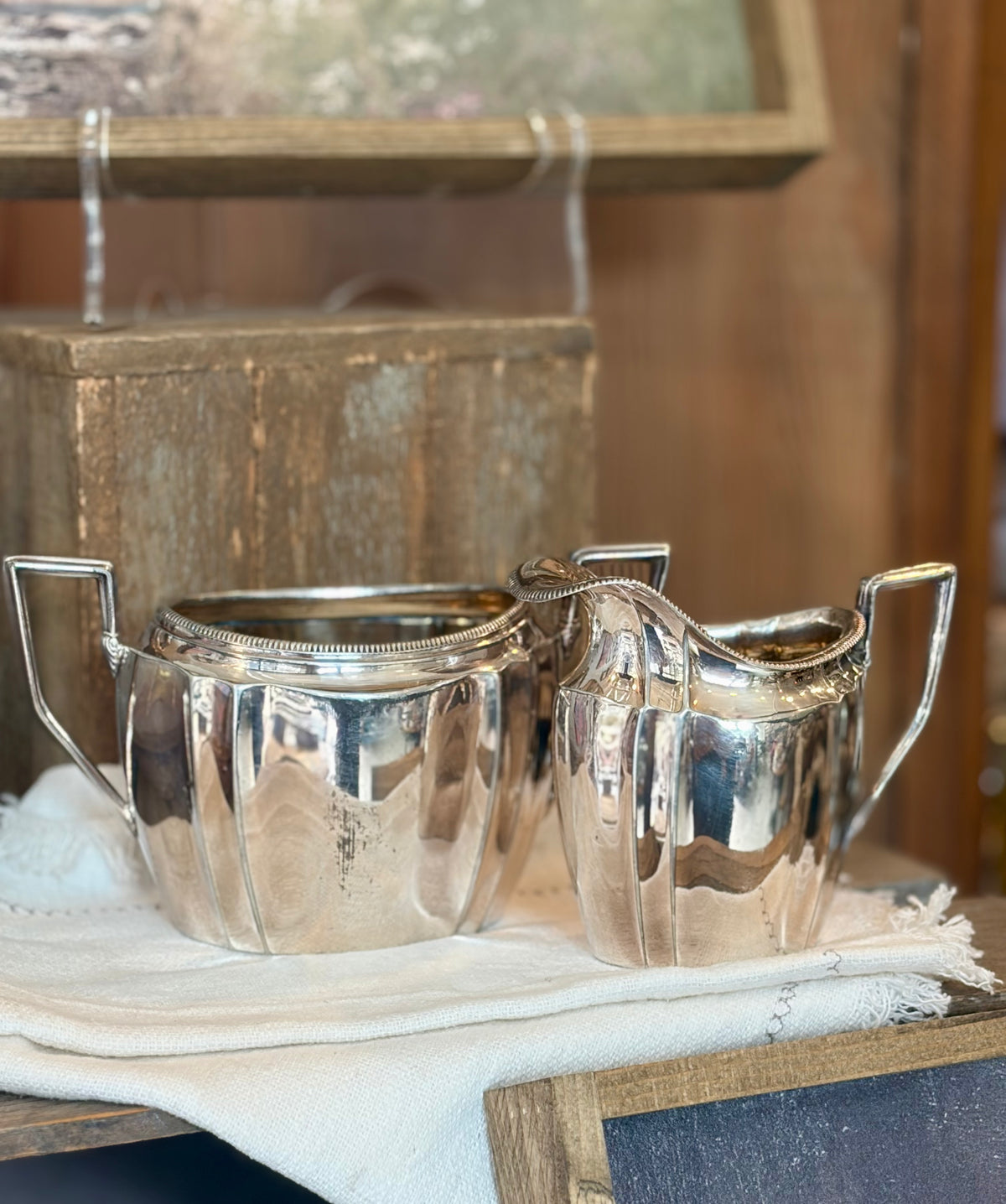 Heirloom Silver Plate Cream Jug