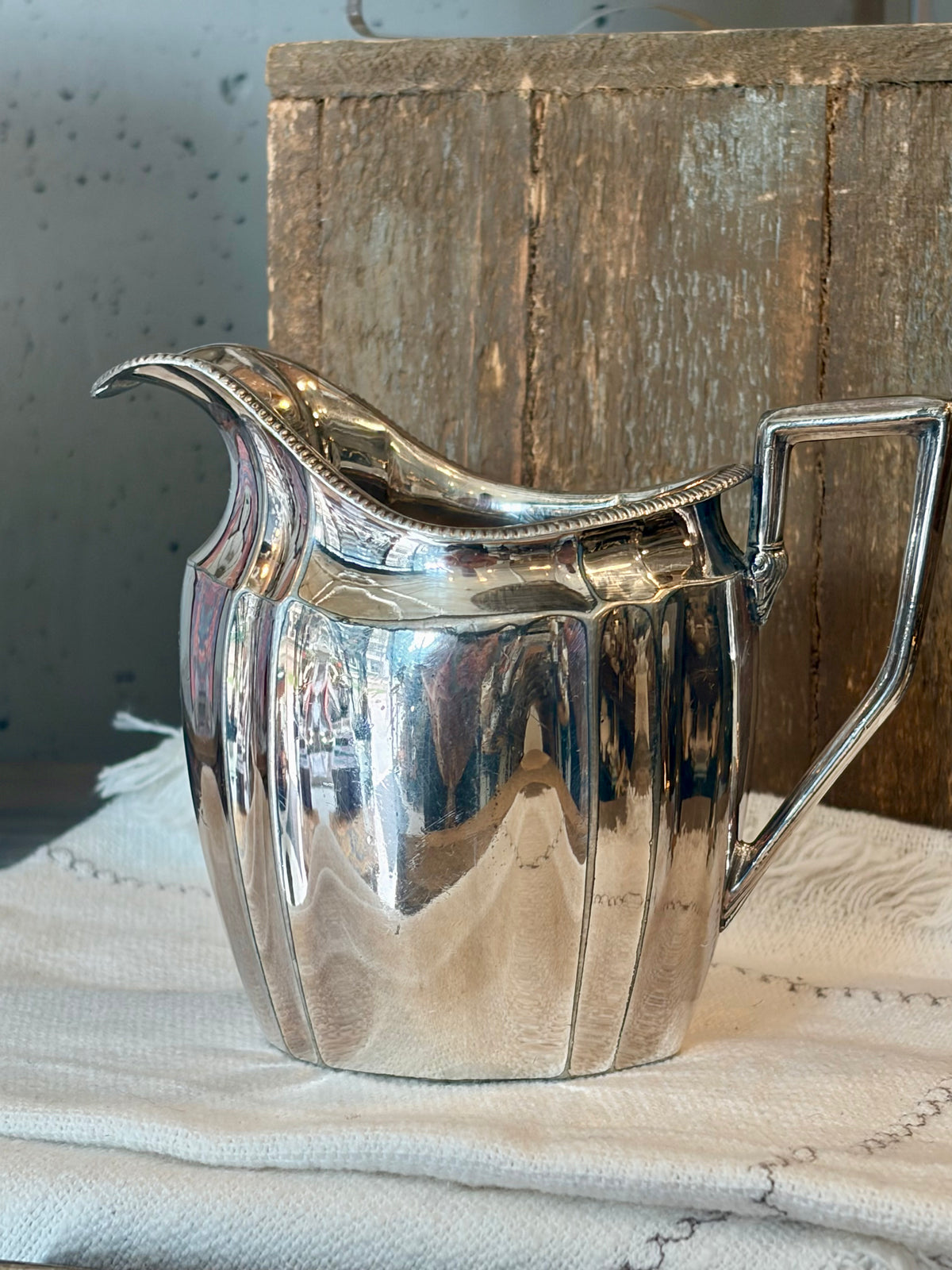 Heirloom Silver Plate Cream Jug