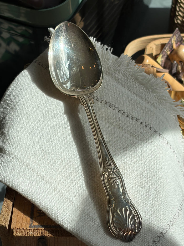 Heirloom Serving Spoon - Embossed