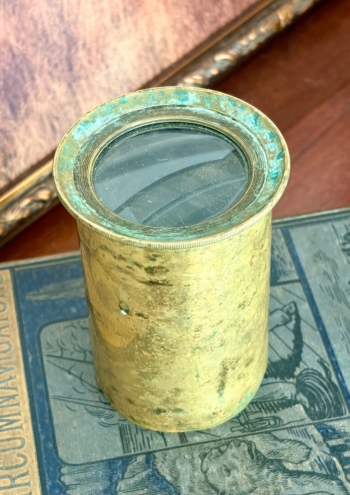 Heirloom Brass Telescope Lens